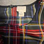 J.Crew  Ruffle Front Plaid Sleeveless Blouse – Tartan Holiday Classic Size 6 Photo 1