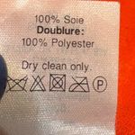 J.Crew  Vibrant Orange Sleeveless Silk Dress with knotted back size 6T Photo 8