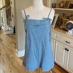 Cider  Overall Romper Powder Blue New Photo 8
