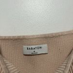 Babaton  Aritzia Beige Denzel Corset Sculpt Knit Ribbed Tank Size Medium‎ Photo 1