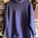 L.L.Bean VTG Periwinkle Wool Sweater!🍁 Photo 0