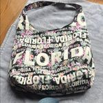 Florida Floral Print Women's Bag Black Photo 0