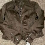 Boutique Joujou Jacket  Brown Leather Photo 1