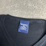 Ralph Lauren Women's Polo Jeans XL Black V Neck Cable Knit Sweater Photo 1