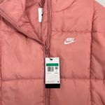 Nike  Therma-FIT Women's Vest XL Sleeveless Puffer‎ Jacket Quilted Pink Photo 4