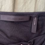 Helmut Lang Black Logo  Bra Top size Small Photo 6