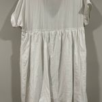 Entro White Babydoll Dress Photo 1