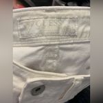 Guess  White Mini Denim Skirt.   Size-26 Photo 4