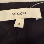 Vince Square Neck Puff 3/4 Sleeve Cotton Women’s Black Blouse Size 8 Photo 8