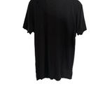 Lauren Moshi  Black Tee with White Cartoon Graphic Betty Boop Distressed XS Photo 4