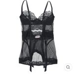Victoria's Secret Y2K LADIES VICTORIA SECRET BLACK MESH CORSET Photo 1