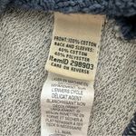 L.L. Bean Blue Crewneck Cable Knit Sweater Front Sweatshirt Size M Size M Photo 5