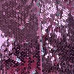 superdown NWT Sparkling Pink Cindi Sequin Long Sleeve Open Back Mini Dress XXS Photo 4