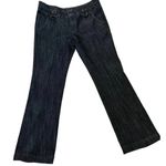 One 5 One  Women's Awomens Double Waist Button Dark‎ Denim Jeans Size 14 Photo 0