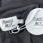 Princess Polly NWT Black BodyCon One Sleeve Mini Party Club Dress Photo 7