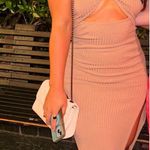 SheIn Brown Knit Halter Top Dress Photo 0