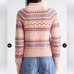 Veronica Beard  Cheshire Fair Isle Cardigan Sweater Size S Photo 1