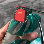 CASETiFY IPhone 11 Pro Max - Palm Leaf Print Green/Black Case Photo 2