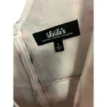 Lulus  Women's Floral Ruffle‎ dress or tunic Sleeveless V-Neck Party Size L Photo 3