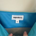 superdown  x Revolve Blue Ava Cutout Back Mini Dress Size Small Photo 4