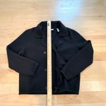 Valerie Stevens  Black 100% Pure New Wool m Jacket Made in Italy Size S Photo 2