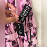 Inc international INC Floral Print Maxi Dress Halter Wedding Guest Spring Season Size 4 NWT Photo 4