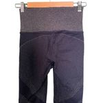 Athleta  Twilight High Waist Active Leggings Navy Blue Silver Shimmer Size Small Photo 8