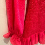 Revolve  Atoir The Ayla Mini Dress in Rouge‎ Pink Sz M Photo 7