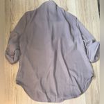 Grey quarter zip long sleeve shirt Women's Top Gray Size undefined Photo 1