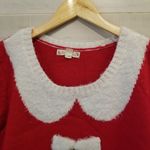 it's our time {L} Chirstmas Sweater Mrs Claus Santa Claus Belt Buckle Candy Cane Ugly Sweater Photo 2