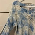 Anthropologie 27 Miles Blue & White Sweater Photo 3