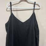 Boohoo Black  Plus Strappy Cami Maxi Dress Photo 1
