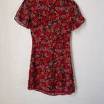 House of Harlow  1960 x Revolve red floral mini dress size XS Photo 6