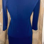 Talbots Navy Wrap Dress Size Petite Small Photo 2