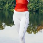 Free People NWOT Movement Mesh Sesh Tank Top Crop Heated Red Photo 2