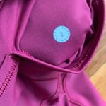 Lululemon  Fast & Free 7/8 Tight II *Nulux 25" Violet Red Dark Pink Media Pockets Photo 5