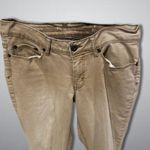 Faded Glory  Skinny Jeans Mid-Rise Classic Five-Pockets Style Beige Women's US 10 Photo 2