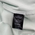 Torrid  Top Womens 3X Green Studio Crepe Jersey Mock Neck Lace Flutter Romantic Photo 5