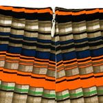 The Sang Multi Striped Plaid Colorful Wide Leg Pants Festival Boho SP4621 NWT S Photo 6