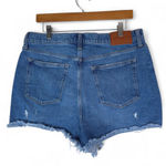 Lucky Brand  Shorts Womens 14/32 Mom High Rise Short Button Fly Stretch Denim Photo 1
