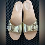 Coach  Metallic Gold Women's Mules Photo 1