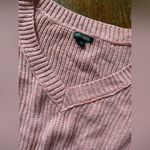 Wild Fable  Pink Cropped Longsleeve Sweater Size LG Photo 2