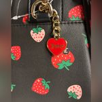 Juicy Couture Sweet N Juicy Strawberry Bowler Bag Black Pink Print NWT Photo 5