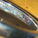 Natural Rhodolite Garnet Sterling Silver Cocktail Ring Size 6.75 Photo 6