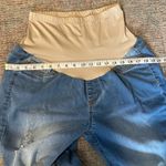 Planet Motherhood Maternity Denim Jeans Med Wash Full Belly Stretch Size Large Blue Photo 6