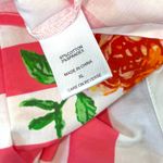 NY&C Pink White Striped Tank Top Attached Neck Tie Bow Womens Size XL NWT Photo 6