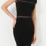 New York And Company Ny&C mesh panel off shoulder mini black dress women Size Medium Photo 1