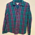 Orvis  Women's Multicolor Plaid Button Down Shirt Photo 0