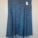 Code x Mode Floral Bias High/Low Midi Skirt 3X NWOT Photo 2