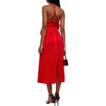 Roland Mouret Tolima Ruffled Hammered Silk Photo 1